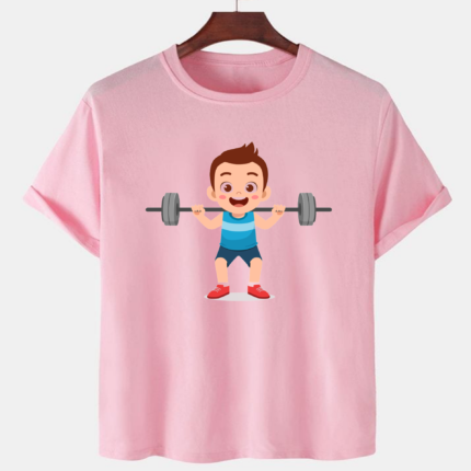 UNISEX Premium Quality  Dot Knit Printed T-Shirt