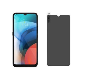 Privacy Screen Protector Compatible for Motorola E8 - Matte Finish